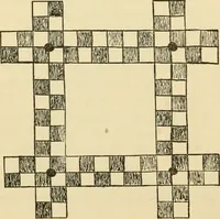 An illustration from Raphia and reed weaving, including also cardboard and paper construction; a practical course for primary and elementary schools (1901)
