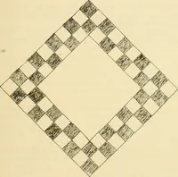 An illustration from Raphia and reed weaving, including also cardboard and paper construction; a practical course for primary and elementary schools (1901)