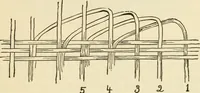 An illustration from Raphia and reed weaving, including also cardboard and paper construction; a practical course for primary and elementary schools (1901)