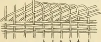 An illustration from Raphia and reed weaving, including also cardboard and paper construction; a practical course for primary and elementary schools (1901)