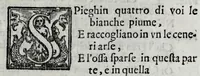 An illustration from Rappresentatione del givdicio vniversale (1596)