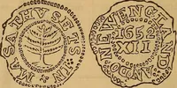 An illustration from Rare American coins: their description, and past and present fictitious values (1887)