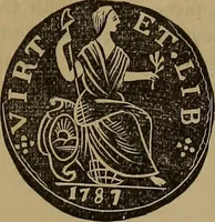 An illustration from Rare American coins: their description, and past and present fictitious values (1887)