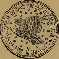 An illustration from Rare American coins: their description, and past and present fictitious values (1887)