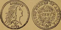 Picture 104 of 156 from The rare coins of America, England, Ireland, Scotland, France, Germany, and Spain ... a complete list of and prices paid for rare American ... coins, fractional currency, colonial, continental and Confederate paper money; a list of all counterfeit U. S. Treasury and national bank notes and Canadian banks notes, and how to detect them; the market value of all nations' coins and bank notes in U.S. money; a list of and prices paid for rare English, Irish, Scotch, French, German and Spanish coins. Illustrated with about 150 cuts (1889), leaf 107