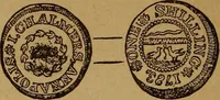 Picture 13 of 156 from The rare coins of America, England, Ireland, Scotland, France, Germany, and Spain ... a complete list of and prices paid for rare American ... coins, fractional currency, colonial, continental and Confederate paper money; a list of all counterfeit U. S. Treasury and national bank notes and Canadian banks notes, and how to detect them; the market value of all nations' coins and bank notes in U.S. money; a list of and prices paid for rare English, Irish, Scotch, French, German and Spanish coins. Illustrated with about 150 cuts (1889), leaf 25