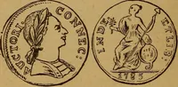 Picture 27 of 156 from The rare coins of America, England, Ireland, Scotland, France, Germany, and Spain ... a complete list of and prices paid for rare American ... coins, fractional currency, colonial, continental and Confederate paper money; a list of all counterfeit U. S. Treasury and national bank notes and Canadian banks notes, and how to detect them; the market value of all nations' coins and bank notes in U.S. money; a list of and prices paid for rare English, Irish, Scotch, French, German and Spanish coins. Illustrated with about 150 cuts (1889), leaf 37