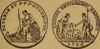 Picture 36 of 156 from The rare coins of America, England, Ireland, Scotland, France, Germany, and Spain ... a complete list of and prices paid for rare American ... coins, fractional currency, colonial, continental and Confederate paper money; a list of all counterfeit U. S. Treasury and national bank notes and Canadian banks notes, and how to detect them; the market value of all nations' coins and bank notes in U.S. money; a list of and prices paid for rare English, Irish, Scotch, French, German and Spanish coins. Illustrated with about 150 cuts (1889), leaf 44