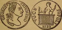 Picture 60 of 156 from The rare coins of America, England, Ireland, Scotland, France, Germany, and Spain ... a complete list of and prices paid for rare American ... coins, fractional currency, colonial, continental and Confederate paper money; a list of all counterfeit U. S. Treasury and national bank notes and Canadian banks notes, and how to detect them; the market value of all nations' coins and bank notes in U.S. money; a list of and prices paid for rare English, Irish, Scotch, French, German and Spanish coins. Illustrated with about 150 cuts (1889), leaf 58