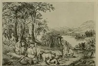 An illustration from Rare and interesting early American prints and paintings : on exhibition and sale at the Michaelsen Gallery ... New York (1900)