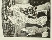 An illustration from Rare and valuable Japanese color prints : the noted collection formed by a distinguished French connoisseur of Paris (1921)