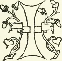 An illustration from Rariora; being notes of some of the printed books, manuscripts, historical documents, medals, engravings, pottery, etc., collected (1858-1900) (1902)