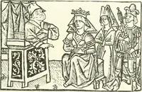 An illustration from Rariora; being notes of some of the printed books, manuscripts, historical documents, medals, engravings, pottery, etc., collected (1858-1900) (1902)