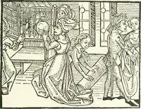 An illustration from Rariora; being notes of some of the printed books, manuscripts, historical documents, medals, engravings, pottery, etc., collected (1858-1900) (1902)