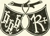 An illustration from Rariora; being notes of some of the printed books, manuscripts, historical documents, medals, engravings, pottery, etc., collected (1858-1900) (1902)