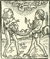 An illustration from Rariora; being notes of some of the printed books, manuscripts, historical documents, medals, engravings, pottery, etc., collected (1858-1900) (1902)