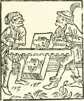 An illustration from Rariora; being notes of some of the printed books, manuscripts, historical documents, medals, engravings, pottery, etc., collected (1858-1900) (1902)