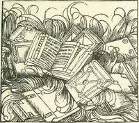 An illustration from Rariora; being notes of some of the printed books, manuscripts, historical documents, medals, engravings, pottery, etc., collected (1858-1900) (1902)