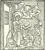 An illustration from Rariora; being notes of some of the printed books, manuscripts, historical documents, medals, engravings, pottery, etc., collected (1858-1900) (1902)