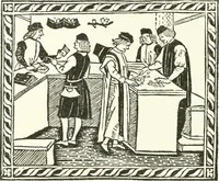 An illustration from Rariora; being notes of some of the printed books, manuscripts, historical documents, medals, engravings, pottery, etc., collected (1858-1900) (1902)