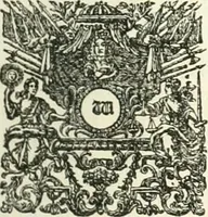 An illustration from Rariora; being notes of some of the printed books, manuscripts, historical documents, medals, engravings, pottery, etc., collected (1858-1900) (1902)