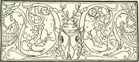 An illustration from Rariora; being notes of some of the printed books, manuscripts, historical documents, medals, engravings, pottery, etc., collected (1858-1900) (1902)