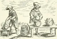 An illustration from Rariora; being notes of some of the printed books, manuscripts, historical documents, medals, engravings, pottery, etc., collected (1858-1900) (1902)