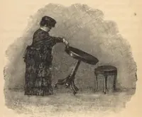 An illustration from Tajemnice magii i spirytyzmu w świetle nauki : podług źródeł obcych (1893)