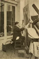 An illustration from The real Latin quarter (1901)