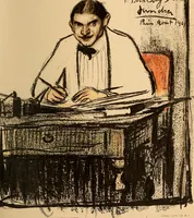 An illustration from The real Latin quarter (1901)