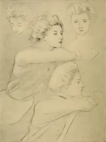 An illustration from The real Latin quarter (1901)