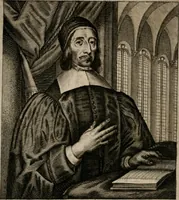 An illustration from The reasons of the Christian religion. The first part, of godliness: proving by natural evidence the being of God , the necessity of holiness, and a future life of retribution; the sinfulness of the world; the desert of hell; and what hope of recovery mercies intimate; The second part, of Christianity: proving by evidence supernatural and natural, the certain truth of the Christian belief; ... First meditated for the well-setling of his own belief; and now published for the benefit of others (1667)