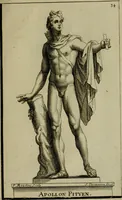 An illustration from Recüeil des figures, groupes, thermes, fontaines, vases, et autres ornemens tels qu'ils se voyent a présent dans le chateau et parc de Versailles : gravé d'après les originaux (1694)