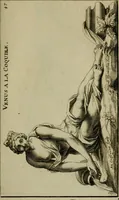 An illustration from Recüeil des figures, groupes, thermes, fontaines, vases, et autres ornemens tels qu'ils se voyent a présent dans le chateau et parc de Versailles : gravé d'après les originaux (1694)