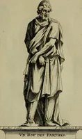 An illustration from Recüeil des figures, groupes, thermes, fontaines, vases, et autres ornemens tels qu'ils se voyent a présent dans le chateau et parc de Versailles : gravé d'après les originaux (1694)