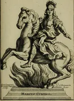 An illustration from Recüeil des figures, groupes, thermes, fontaines, vases, et autres ornemens tels qu'ils se voyent a présent dans le chateau et parc de Versailles : gravé d'après les originaux (1694)
