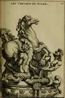 An illustration from Recüeil des figures, groupes, thermes, fontaines, vases, et autres ornemens tels qu'ils se voyent a présent dans le chateau et parc de Versailles : gravé d'après les originaux (1694)