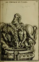 An illustration from Recüeil des figures, groupes, thermes, fontaines, vases, et autres ornemens tels qu'ils se voyent a présent dans le chateau et parc de Versailles : gravé d'après les originaux (1694)