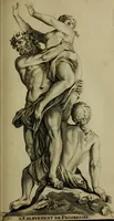 An illustration from Recüeil des figures, groupes, thermes, fontaines, vases, et autres ornemens tels qu'ils se voyent a présent dans le chateau et parc de Versailles : gravé d'après les originaux (1694)