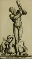 An illustration from Recüeil des figures, groupes, thermes, fontaines, vases, et autres ornemens tels qu'ils se voyent a présent dans le chateau et parc de Versailles : gravé d'après les originaux (1694)