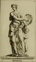 An illustration from Recüeil des figures, groupes, thermes, fontaines, vases, et autres ornemens tels qu'ils se voyent a présent dans le chateau et parc de Versailles : gravé d'après les originaux (1694)