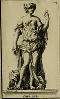An illustration from Recüeil des figures, groupes, thermes, fontaines, vases, et autres ornemens tels qu'ils se voyent a présent dans le chateau et parc de Versailles : gravé d'après les originaux (1694)