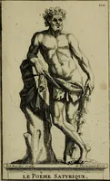 An illustration from Recüeil des figures, groupes, thermes, fontaines, vases, et autres ornemens tels qu'ils se voyent a présent dans le chateau et parc de Versailles : gravé d'après les originaux (1694)