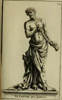 An illustration from Recüeil des figures, groupes, thermes, fontaines, vases, et autres ornemens tels qu'ils se voyent a présent dans le chateau et parc de Versailles : gravé d'après les originaux (1694)