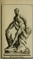 An illustration from Recüeil des figures, groupes, thermes, fontaines, vases, et autres ornemens tels qu'ils se voyent a présent dans le chateau et parc de Versailles : gravé d'après les originaux (1694)