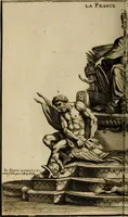 An illustration from Recüeil des figures, groupes, thermes, fontaines, vases, et autres ornemens tels qu'ils se voyent a présent dans le chateau et parc de Versailles : gravé d'après les originaux (1694)
