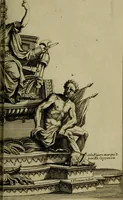An illustration from Recüeil des figures, groupes, thermes, fontaines, vases, et autres ornemens tels qu'ils se voyent a présent dans le chateau et parc de Versailles : gravé d'après les originaux (1694)