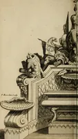 An illustration from Recüeil des figures, groupes, thermes, fontaines, vases, et autres ornemens tels qu'ils se voyent a présent dans le chateau et parc de Versailles : gravé d'après les originaux (1694)