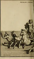 An illustration from Recüeil des figures, groupes, thermes, fontaines, vases, et autres ornemens tels qu'ils se voyent a présent dans le chateau et parc de Versailles : gravé d'après les originaux (1694)