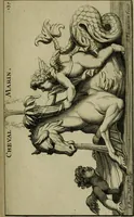 An illustration from Recüeil des figures, groupes, thermes, fontaines, vases, et autres ornemens tels qu'ils se voyent a présent dans le chateau et parc de Versailles : gravé d'après les originaux (1694)